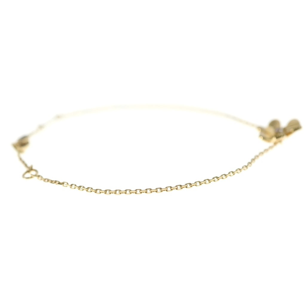 Van Cleef & Arpels(ヴァンクリーフアンドアーペル) フリヴォル ミニ ブレスレット 1P ダイヤモンド K18イエローゴールド ゴールド VCARPJMM00 レディース
