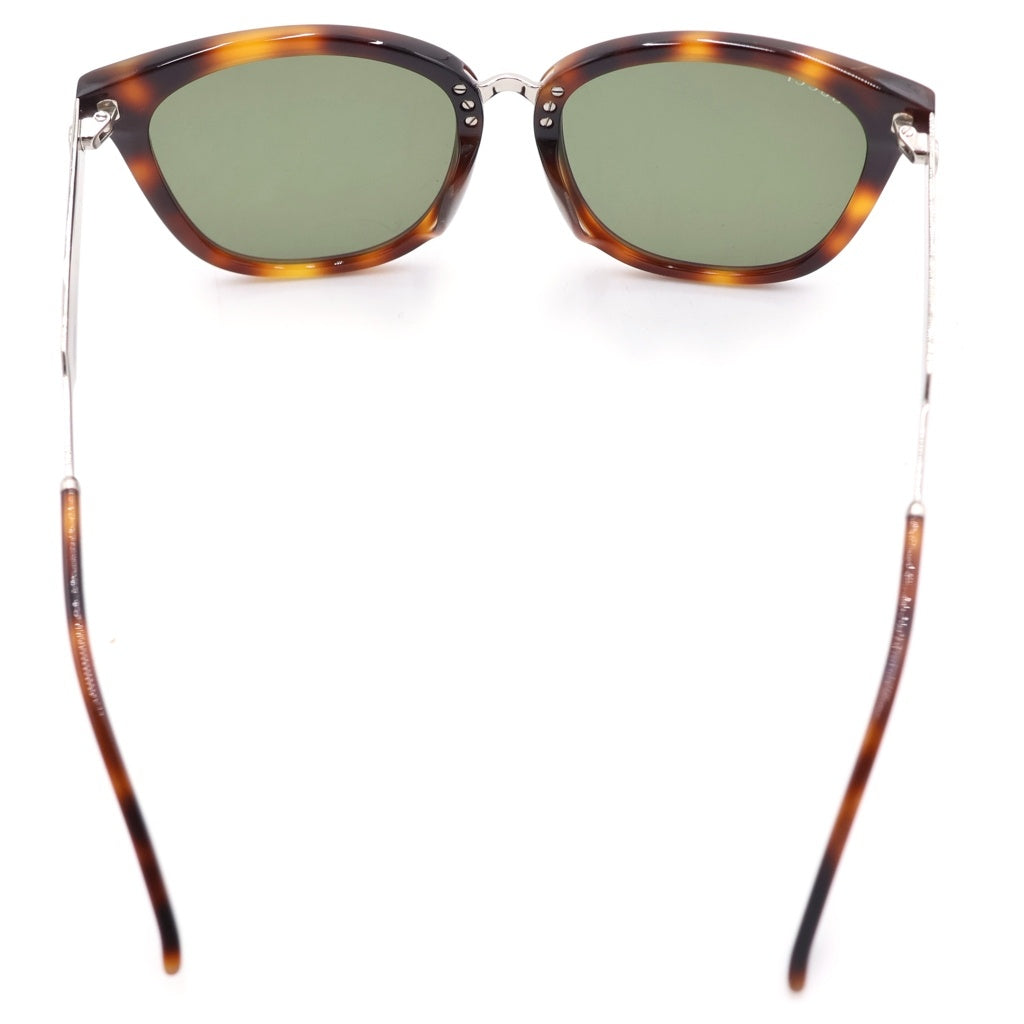 GUCCI(グッチ) スクエア サングラス アイウェア メガネ 眼鏡 カラーレンズ メタルテンプル ブラウン/グリーン GG0073SK
