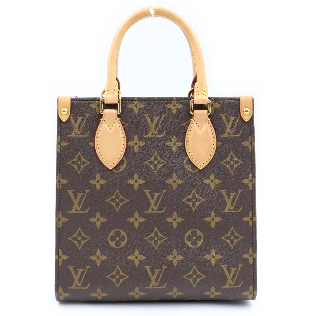LOUIS VUITTON(ルイヴィトン) モノグラム サックプラBB PVC レザー 2WAY ハンド ショルダーバッグ ブラウン M45847 レディース