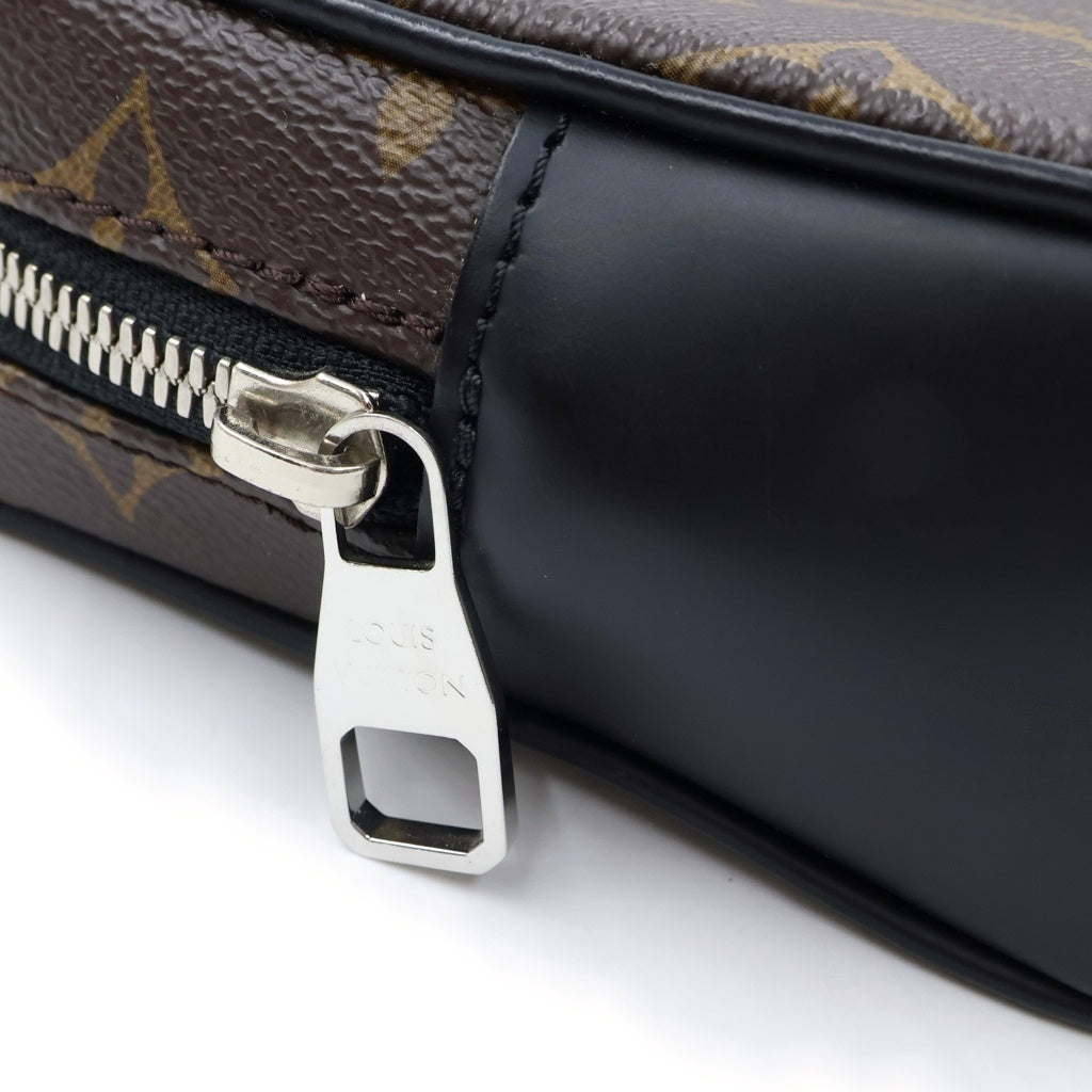 LOUIS VUITTON(ルイヴィトン) モノグラムマカサー ポシェット・カサイ PVC レザー クラッチバッグ セカンドバッグ ポーチ ブラウン M42838 レディース
