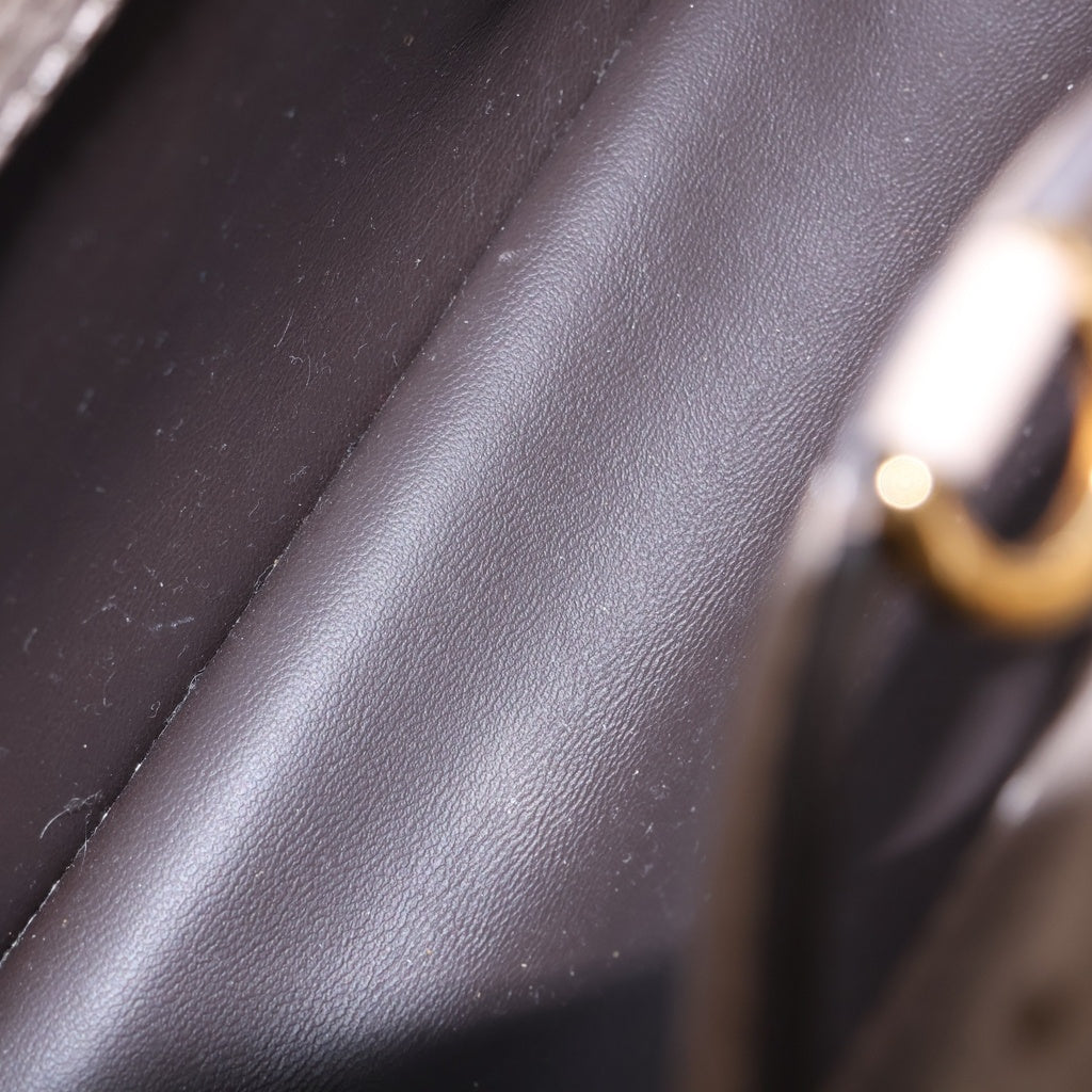 LOUIS VUITTON(ルイヴィトン) カプシーヌBB ガレ トリヨンレザー 2WAY ハンド ショルダー バッグ ゴールド金具 ベージュ M24736 レディース