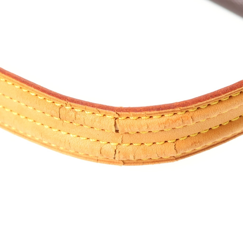 LOUIS VUITTON(ルイヴィトン) モノグラム ヴィヴァシテMM ワンショルダーバッグ ハンドバッグ ブラウン レザー×PVC M51164 ゴールド金具 レディース