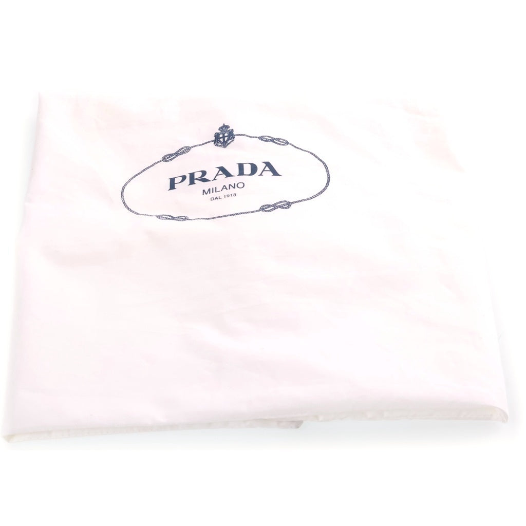 PRADA(プラダ) スタッズ クッションバッグ カモ柄 迷彩柄 トートバッグ ハンドバッグ カーキ ナイロン BR4557 シルバー金具 レディース