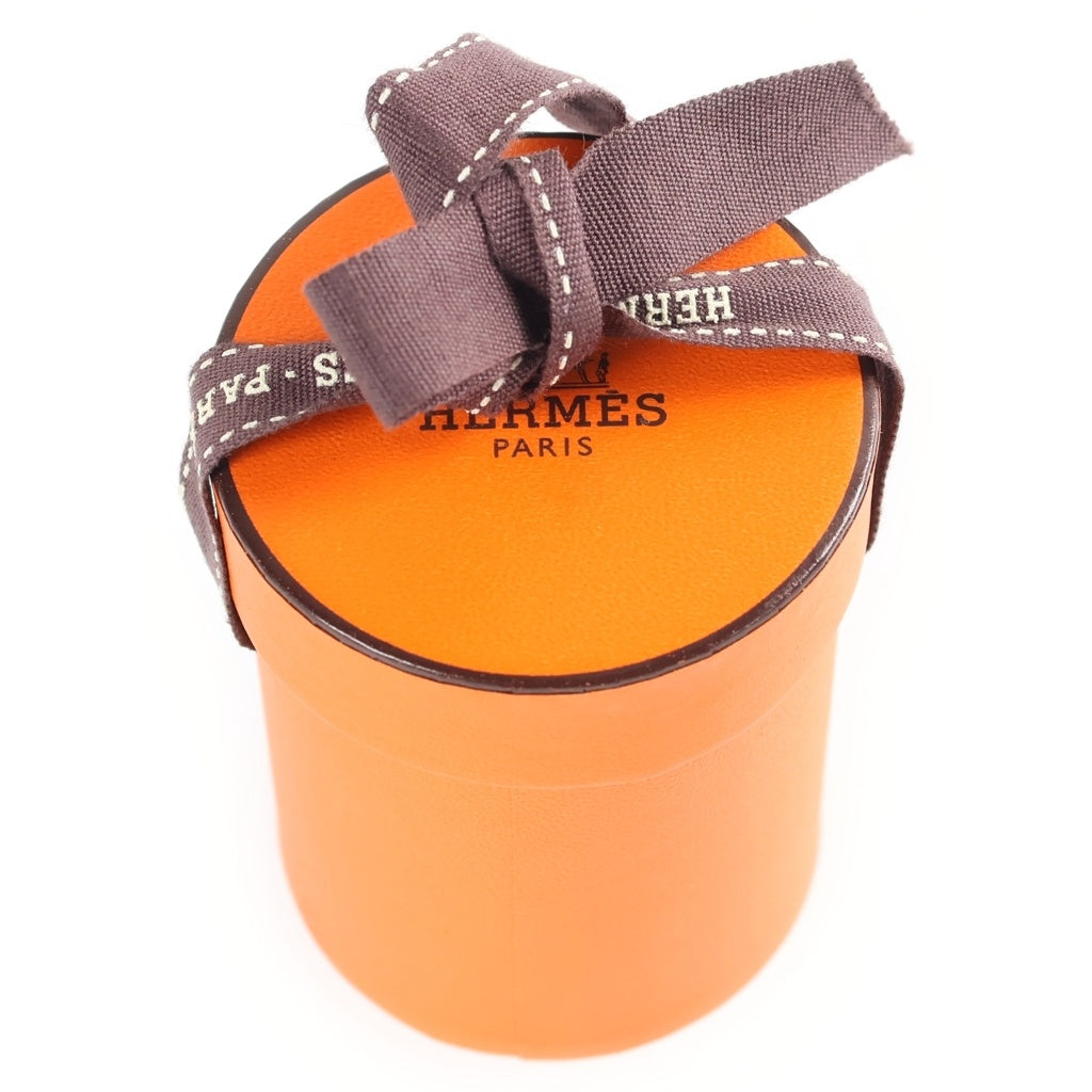 HERMES(エルメス) ツイリー リボン柄 シルクスカーフ オレンジ レディース