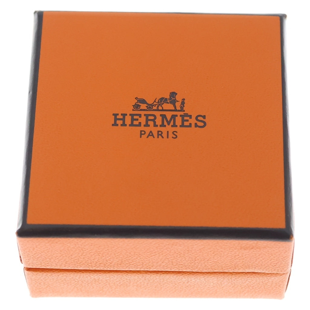 HERMES(エルメス) カージュドアッシュ Hキューブ Hロゴ GP ピアス ブラック/ゴールド レディース