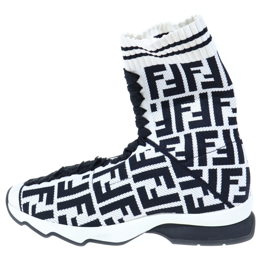 FENDI(フェンディ) ズッカ ソックス スニーカー ブラック/ホワイト レディース