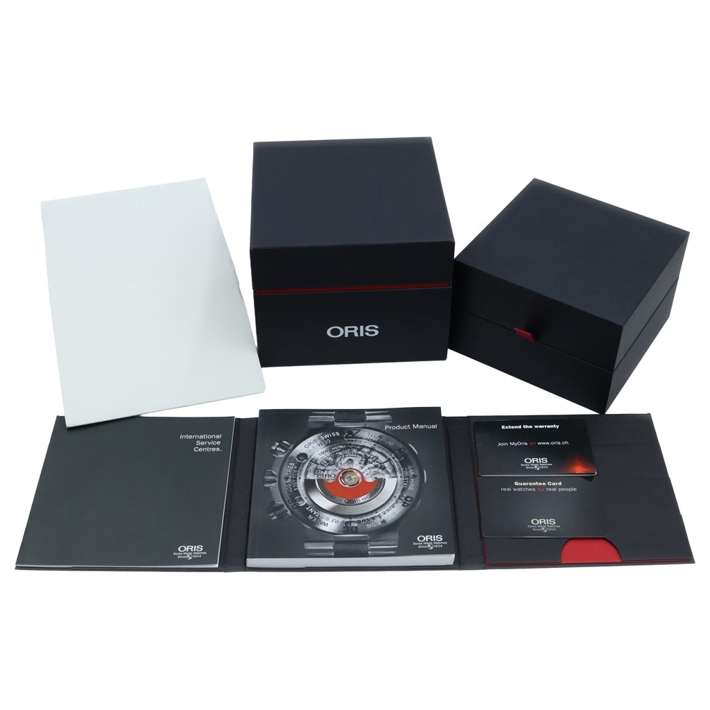ORIS(オリス) レクタンギュラーデイト 白文字盤 SS/AT 革ベルト 7657