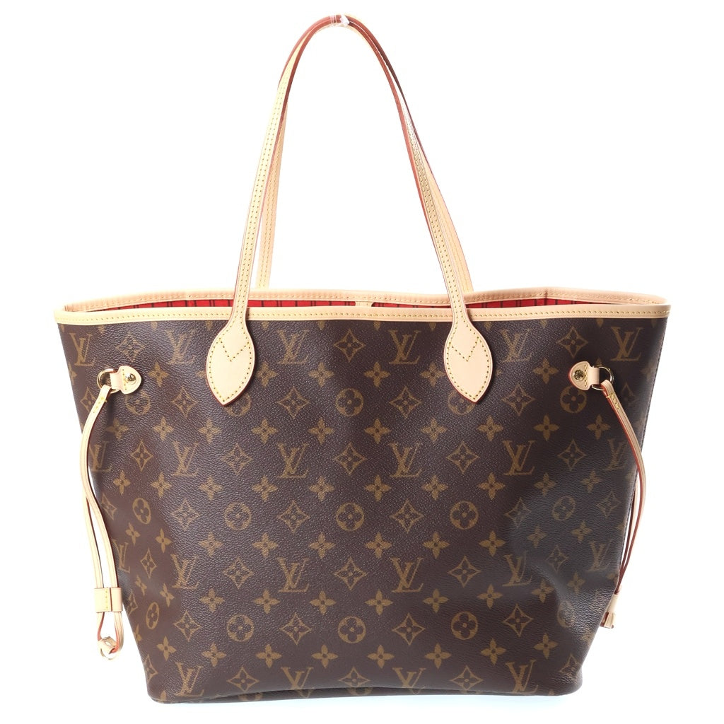 LOUIS VUITTON(ルイヴィトン) モノグラム ネヴァーフルMM PVC レザー トートバッグ ブラウン M46987 RFID レディース