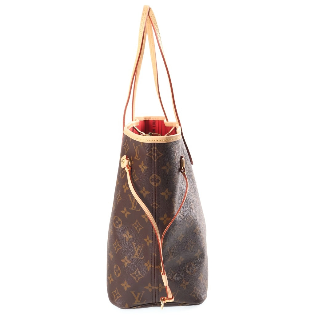 LOUIS VUITTON(ルイヴィトン) モノグラム ネヴァーフルMM PVC レザー トートバッグ ブラウン M46987 RFID レディース