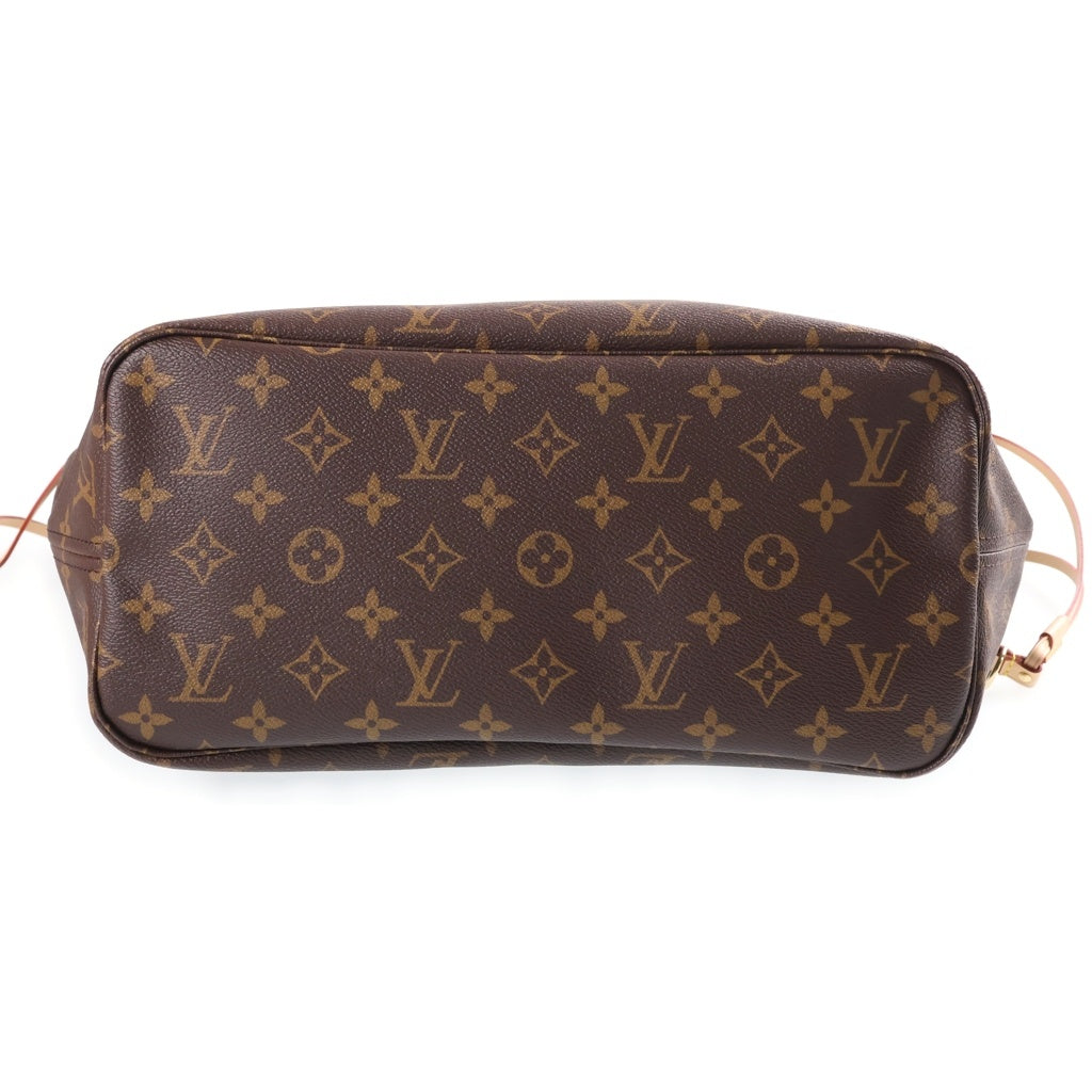 LOUIS VUITTON(ルイヴィトン) モノグラム ネヴァーフルMM PVC レザー トートバッグ ブラウン M46987 RFID レディース