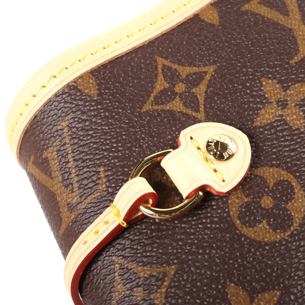 LOUIS VUITTON(ルイヴィトン) モノグラム ネヴァーフルMM PVC レザー トートバッグ ブラウン M46987 RFID レディース