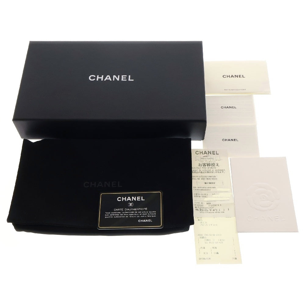 CHANEL(シャネル) マトラッセ ココマーク 長財布 キャビアスキン ロングウォレット シルバー金具 ブラック シルバー金具 AP0241