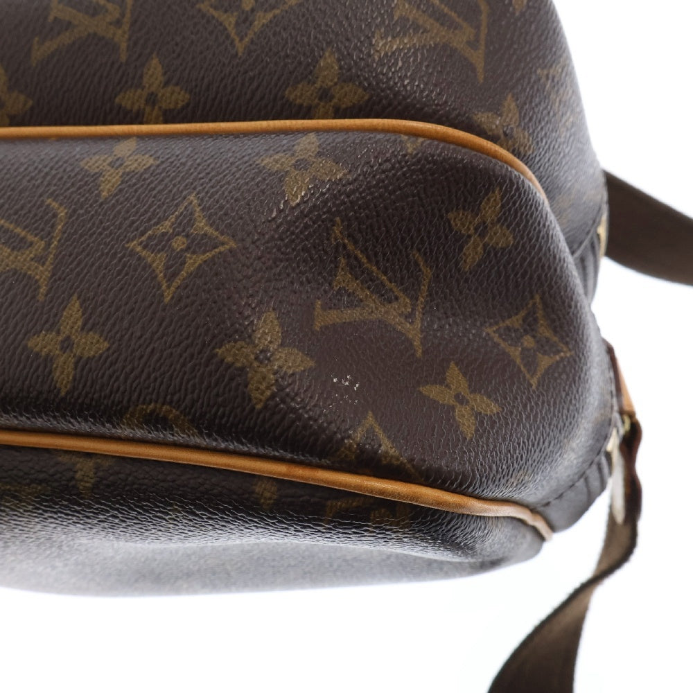 LOUIS VUITTON(ルイヴィトン) モノグラム リポーターPM M45254 ショルダーバッグ 肩掛けバッグ ブラウン PVC ゴールド金具