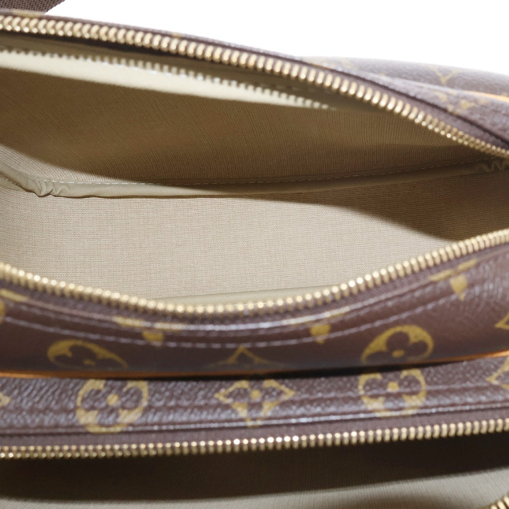 LOUIS VUITTON(ルイヴィトン) モノグラム リポーターPM M45254 ショルダーバッグ 肩掛けバッグ ブラウン PVC ゴールド金具