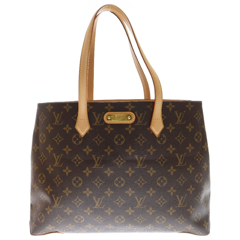 LOUIS VUITTON(ルイヴィトン) モノグラム ウィルシャーMM ハンドバッグ トートバッグ ブラウン PVC×レザー M45644
