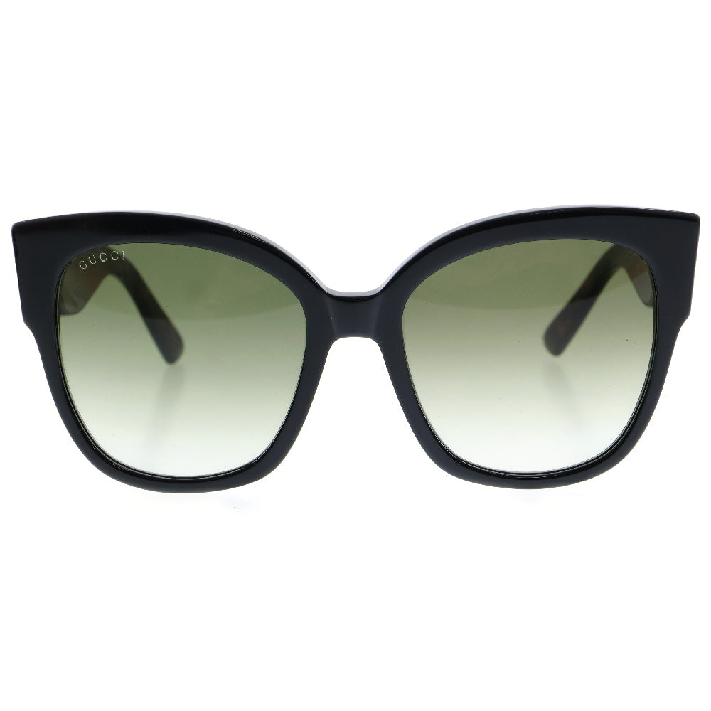 GUCCI(グッチ) サングラス キャットアイ モチーフ ブラック×レッド アイウェア GG0059S 55□19-140