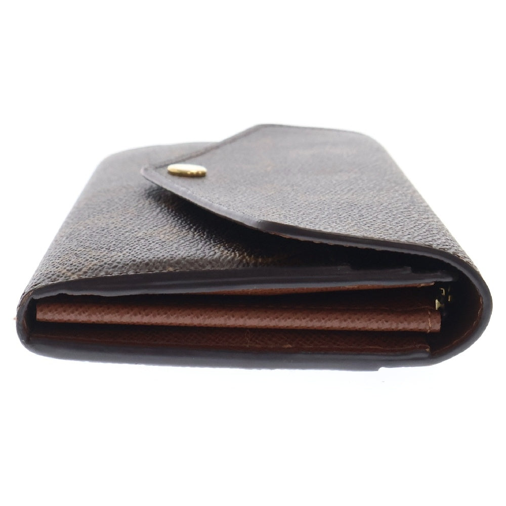 LOUIS VUITTON(ルイヴィトン) モノグラム ポルトフォイユサラ レザーロングウォレット 2つ折り長財布 ブラウン M60531
