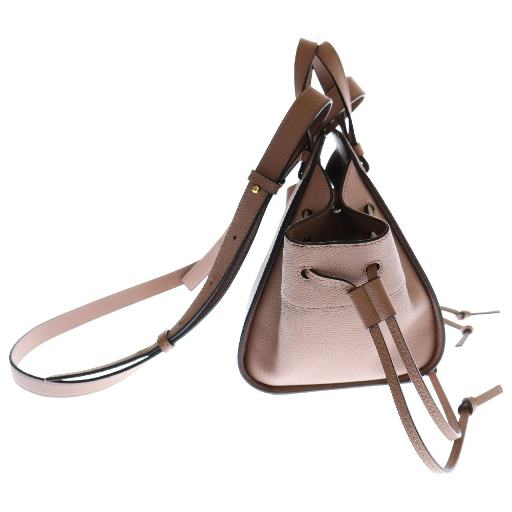 LOEWE(ロエベ) Hammock ハンモック ドローストリングミニ 2WAYレザーハンドバッグ ショルダーバッグ ピンク