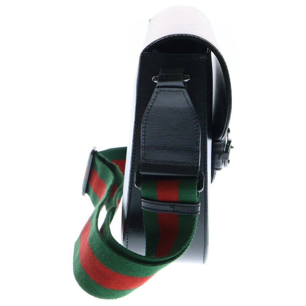 GUCCI(グッチ) ホースビット 1955 シェリーライン ショルダーバッグ ブラック レザー 163637