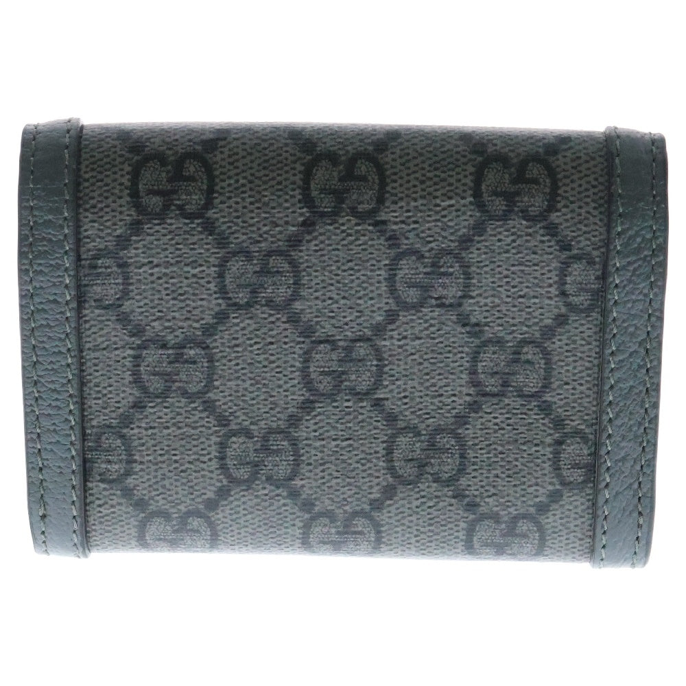 GUCCI(グッチ) カードケース グレー レザー 732025 名刺入れ