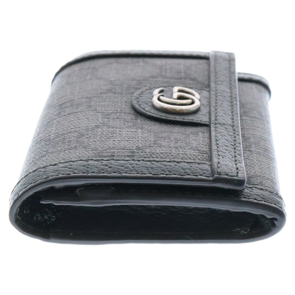 GUCCI(グッチ) カードケース グレー レザー 732025 名刺入れ