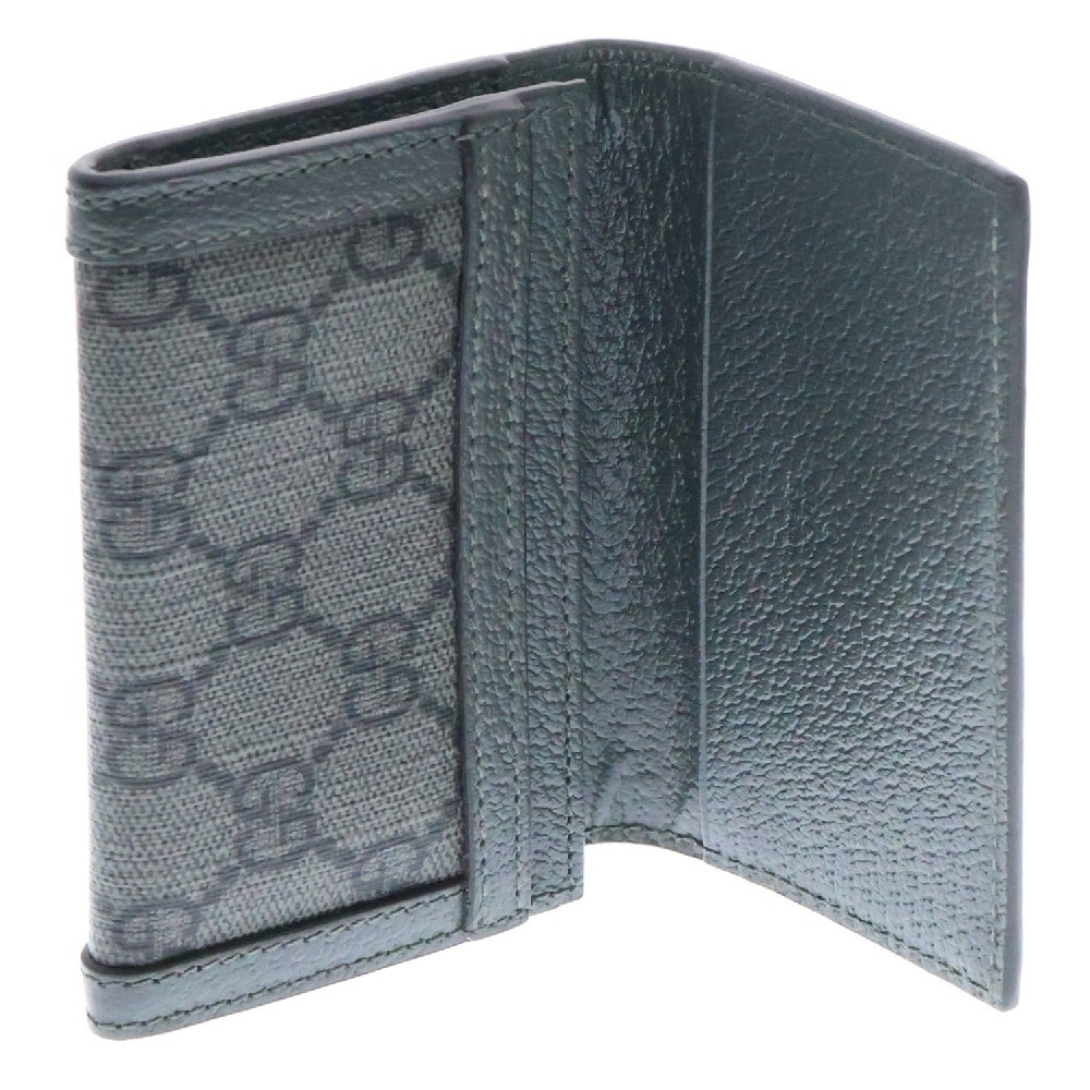 GUCCI(グッチ) カードケース グレー レザー 732025 名刺入れ