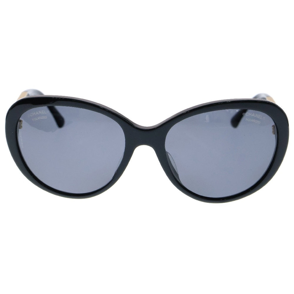 CHANEL(シャネル) ココマーク サングラス ブラック ゴールド金具 5269-A アイウェア
