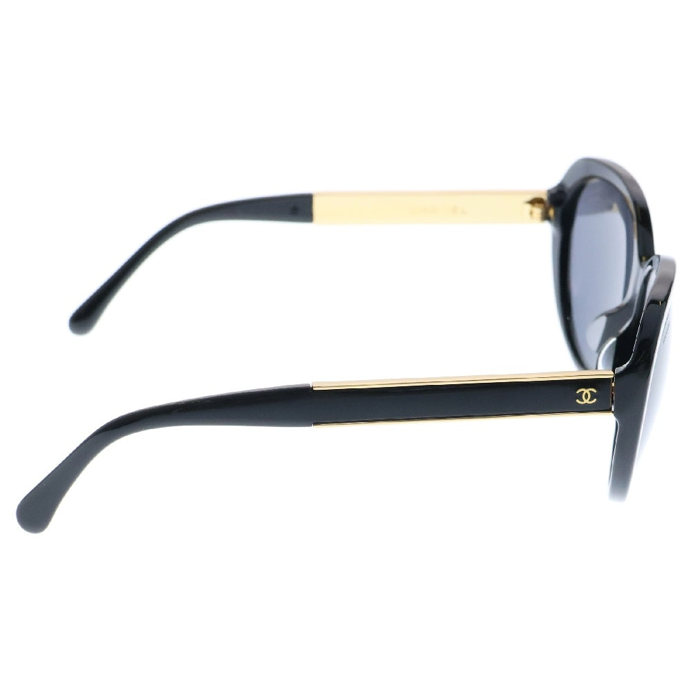 CHANEL(シャネル) ココマーク サングラス ブラック ゴールド金具 5269-A アイウェア
