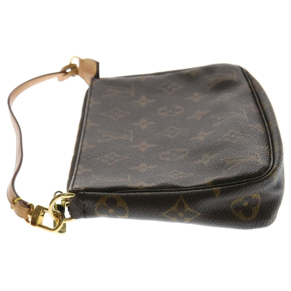LOUIS VUITTON(ルイヴィトン) モノグラム ポシェットアクセソワール ポーチ ブラウン PVC レザー M51980