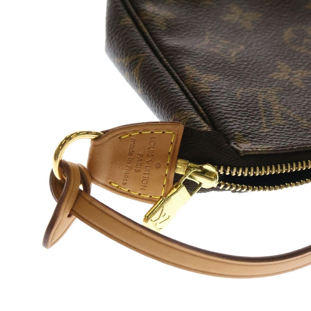LOUIS VUITTON(ルイヴィトン) モノグラム ポシェットアクセソワール ポーチ ブラウン PVC レザー M51980