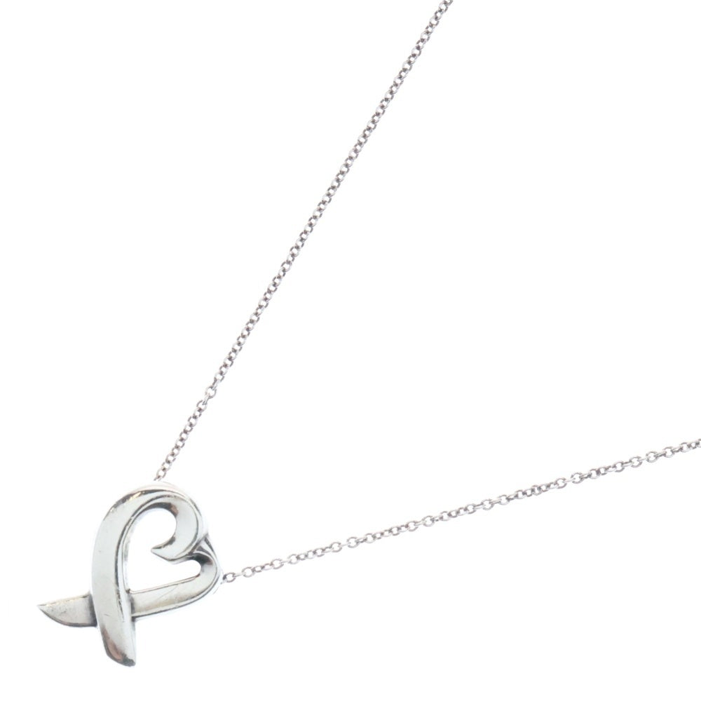 TIFFANY & Co.(ティファニー) ラビングハート ネックレス シルバー