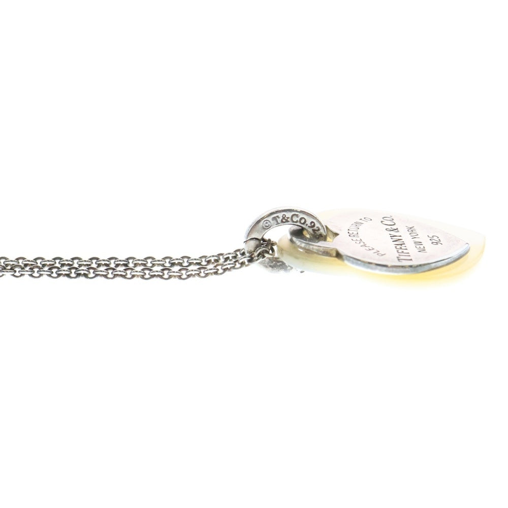 TIFFANY & Co.(ティファニー) リターントゥ ティファニー ダブルハートタグ ネックレス シルバー シェル ハート