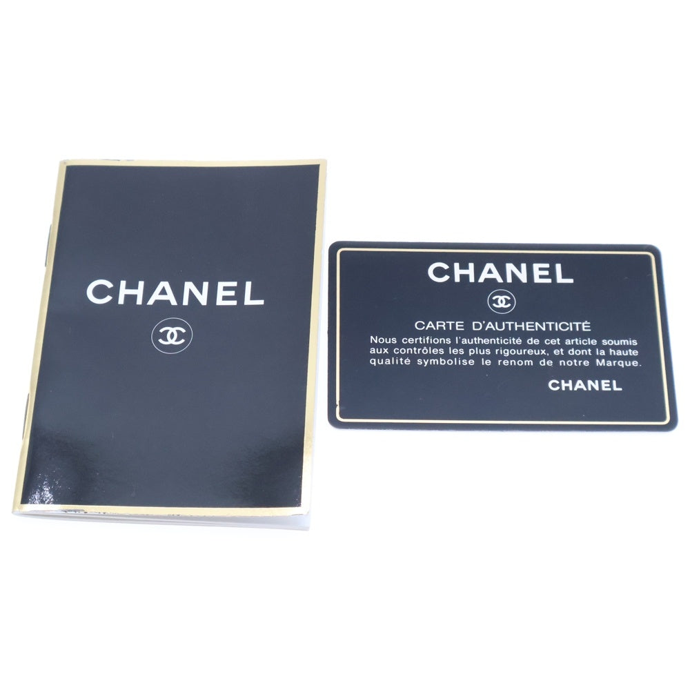 CHANEL(シャネル) マトラッセ トップハンドル ハンドバッグ ターンロック ブラック キャビアスキン シルバー金具