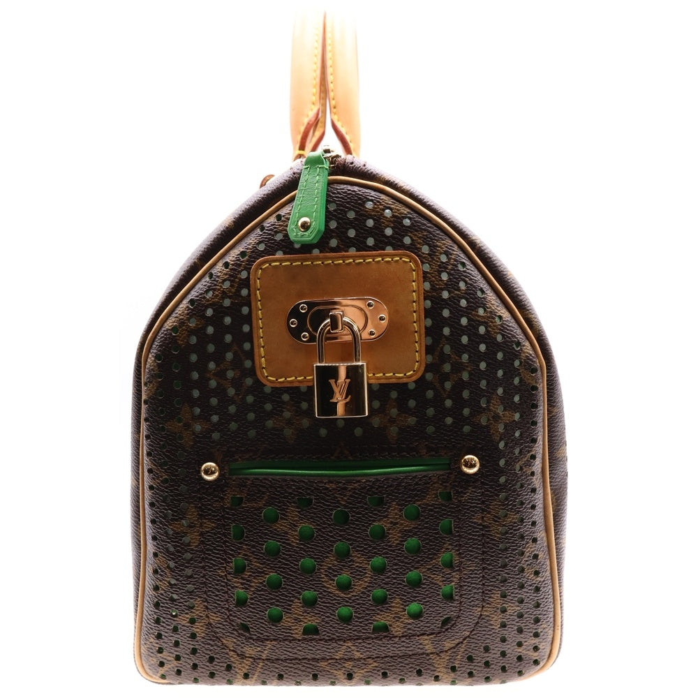 LOUIS VUITTON(ルイヴィトン) モノグラム ペルフォ スピーディ30 M95181 ブラウン ハンドバッグ ボストンバッグ