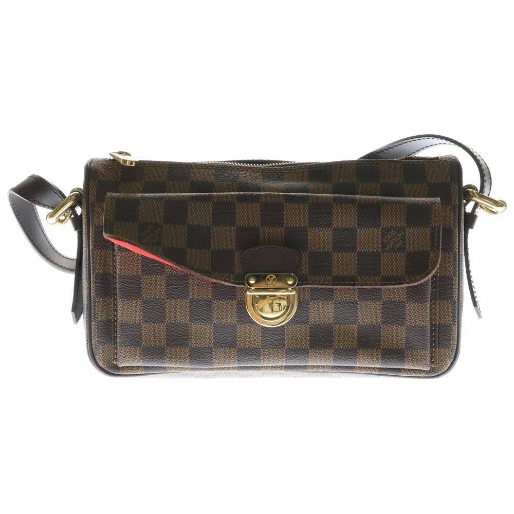 LOUIS VUITTON(ルイヴィトン) ダミエ・エべヌ ラヴェッロGM ワンショルダーバッグ ブラウン PVC N60006