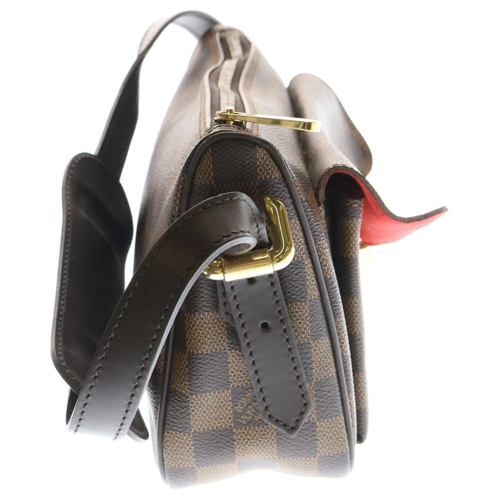 LOUIS VUITTON(ルイヴィトン) ダミエ・エべヌ ラヴェッロGM ワンショルダーバッグ ブラウン PVC N60006