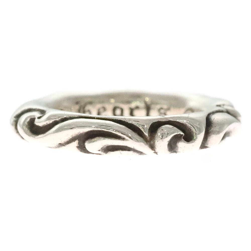 CHROME HEARTS(クロムハーツ) SCRL BAND スクロールバンド リング シルバー BCA351