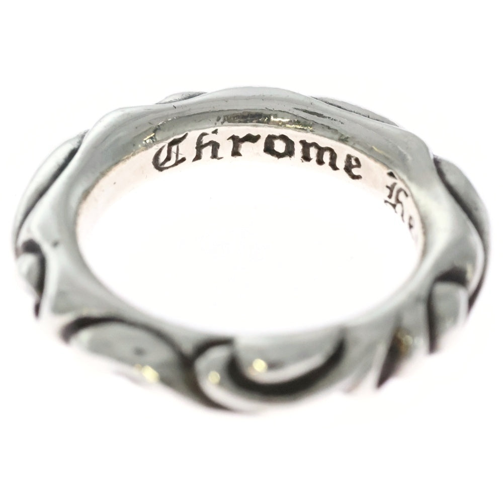 CHROME HEARTS(クロムハーツ) SCRL BAND スクロールバンド リング シルバー BCA351