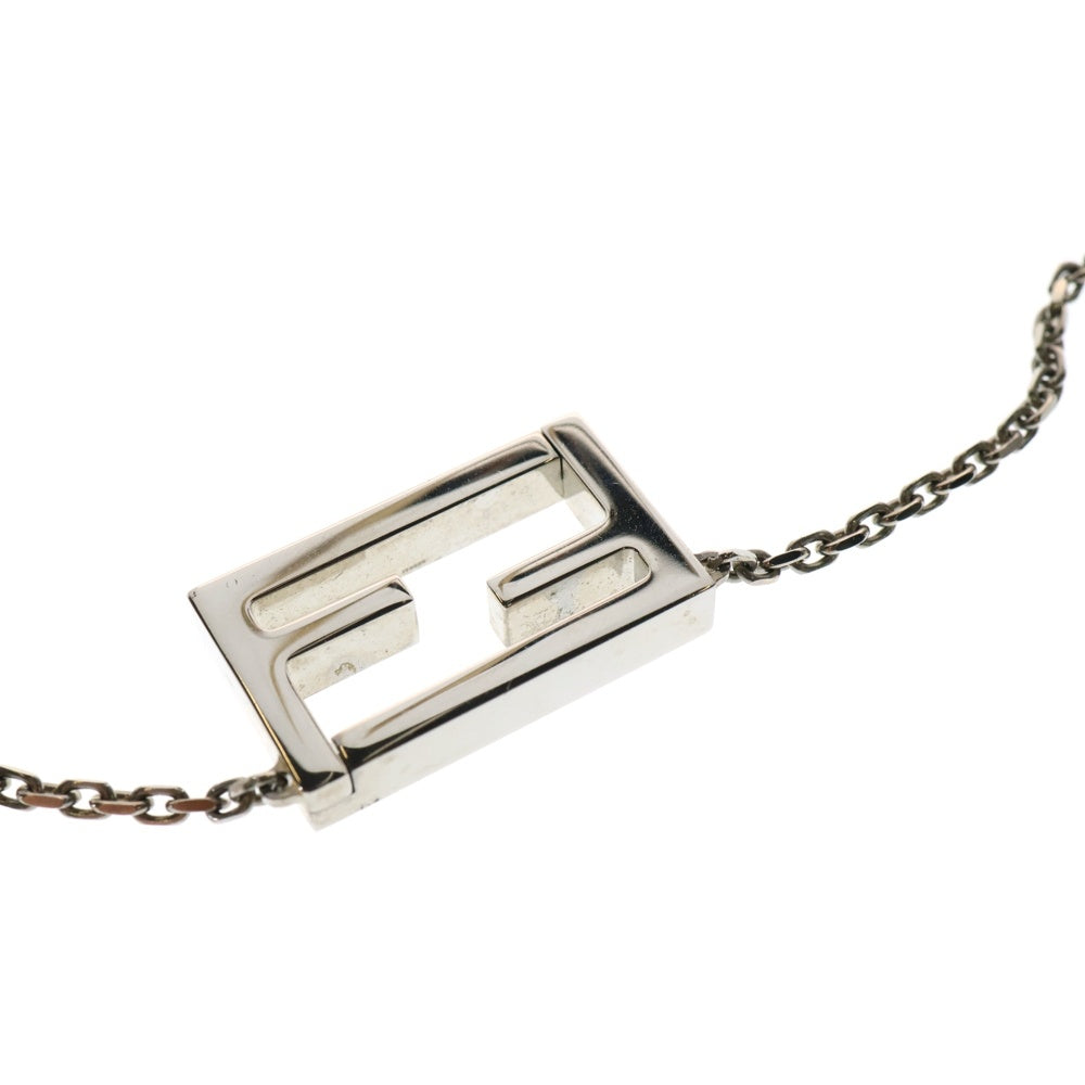 FENDI(フェンディ) FFロゴネックレス ペンダント チェーン シルバー SV