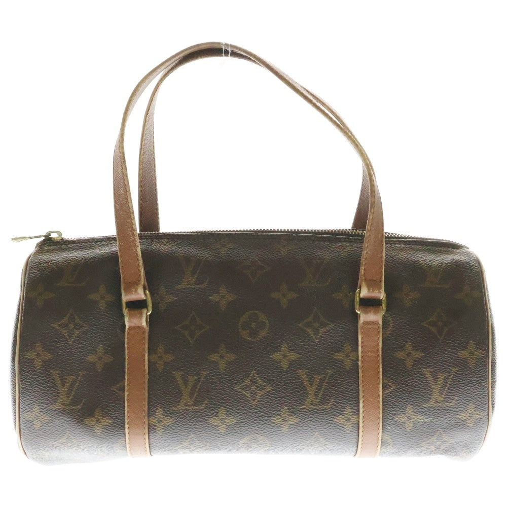 LOUIS VUITTON(ルイヴィトン) モノグラム パピヨン30 ハンドバッグ ミニバッグ ゴールド金具 ブラウン PVC×レザー M51385