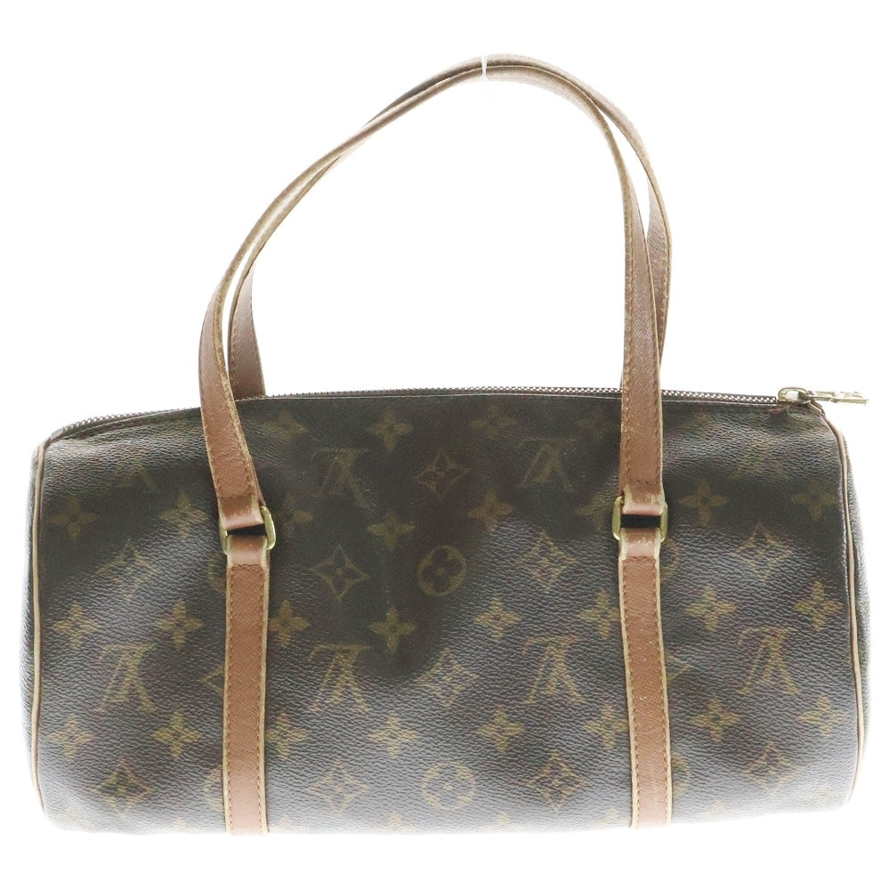 LOUIS VUITTON(ルイヴィトン) モノグラム パピヨン30 ハンドバッグ ミニバッグ ゴールド金具 ブラウン PVC×レザー M51385
