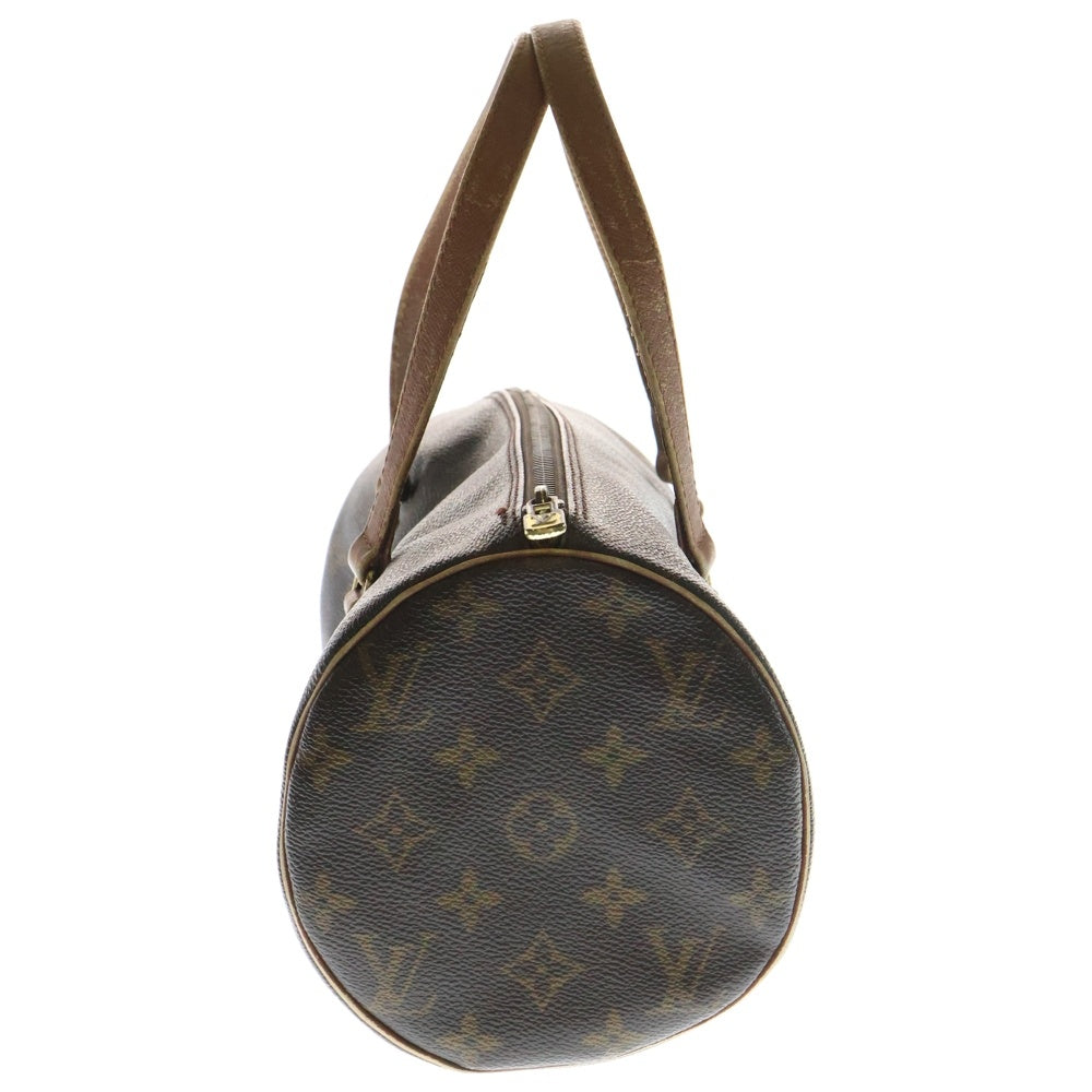 LOUIS VUITTON(ルイヴィトン) モノグラム パピヨン30 ハンドバッグ ミニバッグ ゴールド金具 ブラウン PVC×レザー M51385
