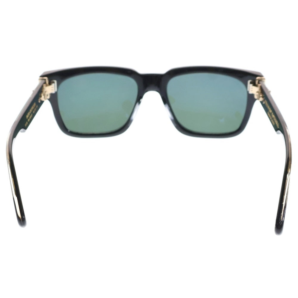 CHROME HEARTS(クロムハーツ) BOX-OFFICER ウェリントンフレーム カラーレンズ ダガーテンプル サングラス メガネ 眼鏡 アイウェア ブラック/ゴールド