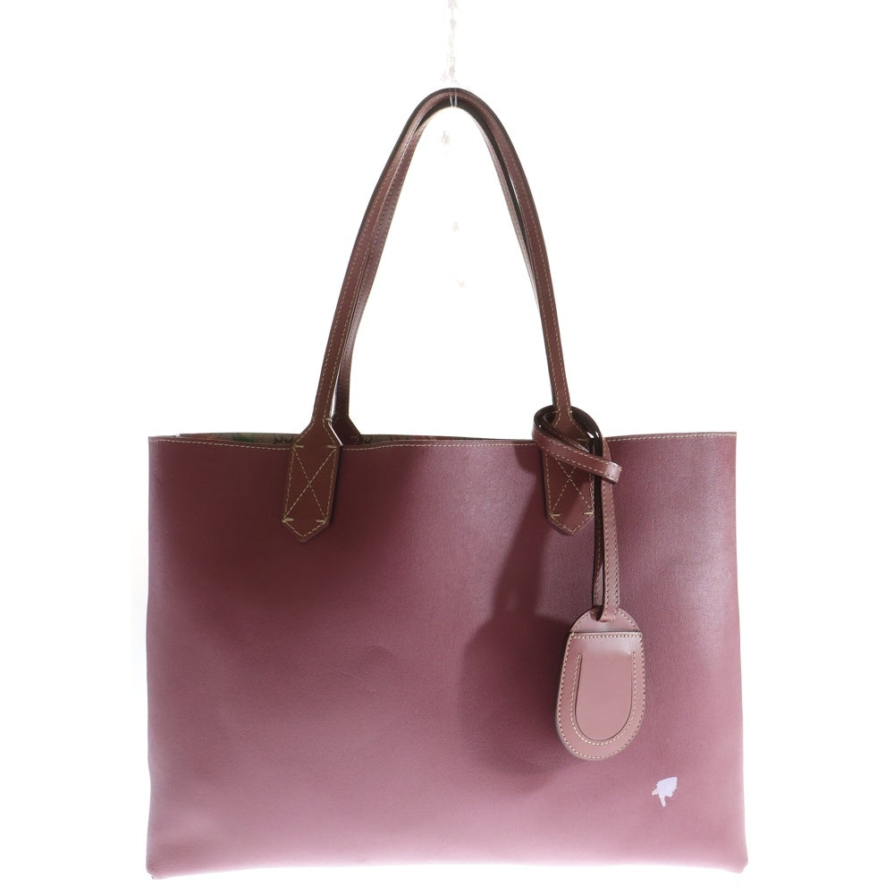 GUCCI(グッチ) GGブルームス ミディアム リバーシブル 花柄 トートバッグ ハンドバッグ ベージュ×ピンク レザー 368568