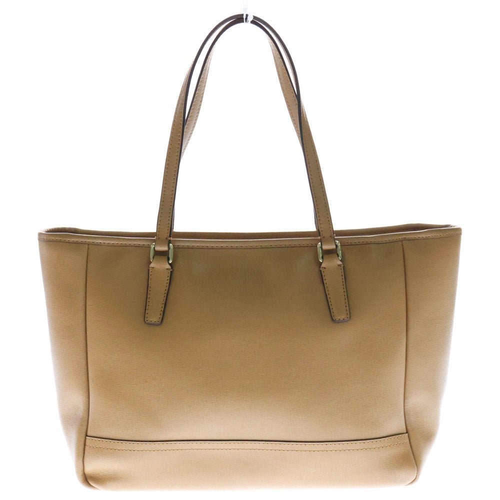 COACH(コーチ) コーチ 2WAYバッグ ハンドバッグ トートバッグ ブラウン キャメル レザー ゴールド金具 23578