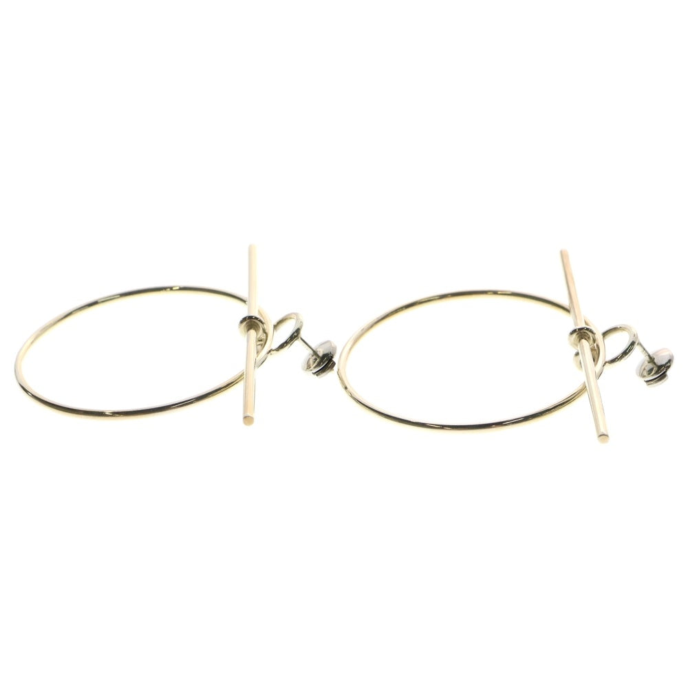 HERMES(エルメス) ループMM ピアス イヤーアクセサリー Ag925 シルバー