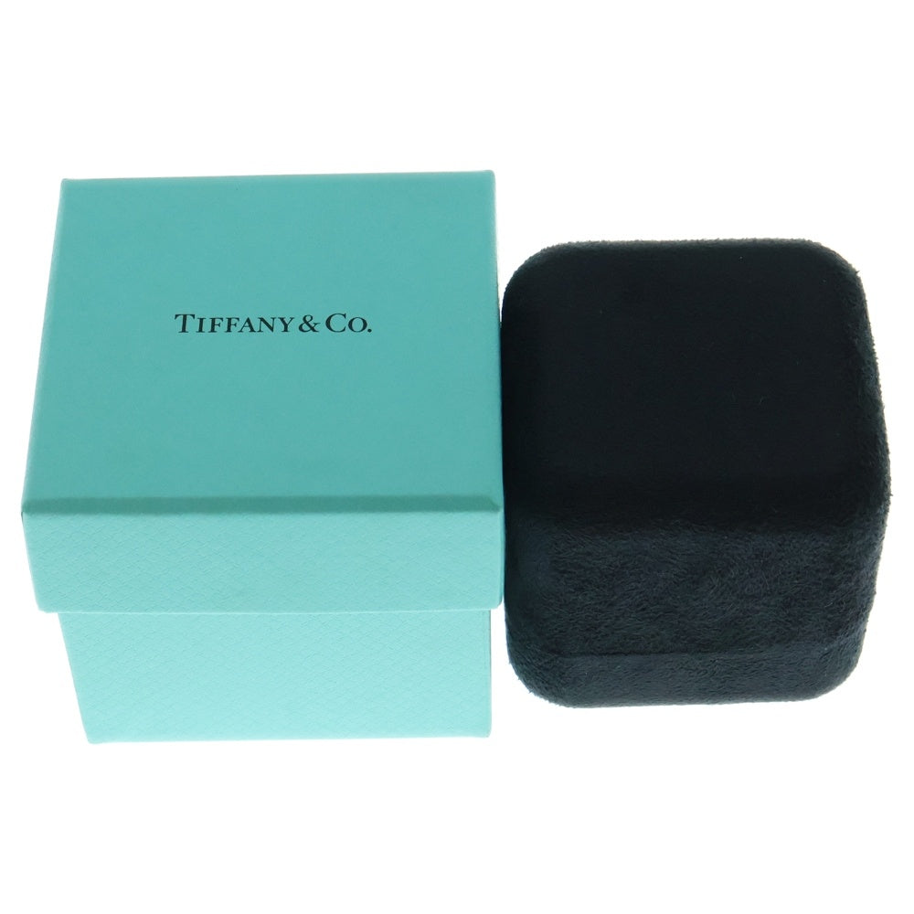TIFFANY&Co(ティファニー) エルサペレッティ ダイヤ付カーブドバンドリング Pt950 プラチナ レディース