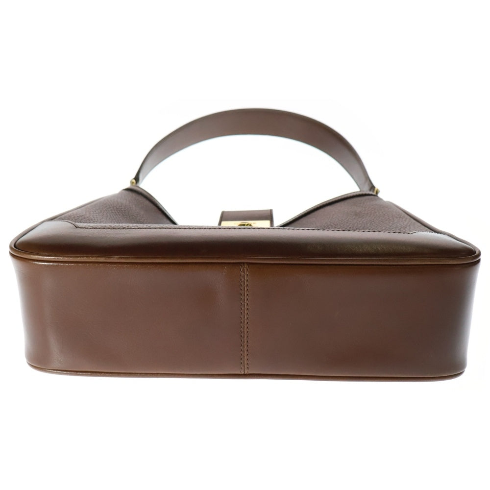 CELINE(セリーヌ) セリーヌ ショルダーバッグ ワンショルダーバッグ ハンドバッグ ゴールド金具 レザー ブラウン