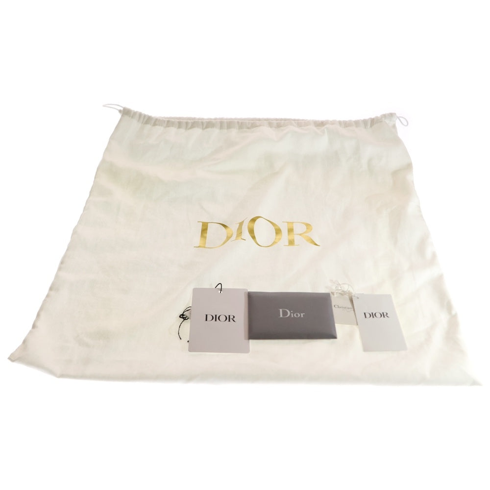 Christian Dior(クリスチャンディオール) BOOK TOTE ブックトート ミディアム トワルドゥジュイエンブロダイアリー 総柄ハンドバッグ ネイビー/ホワイト レディース