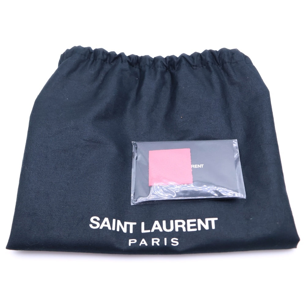 SAINT LAURENT PARIS(サンローランパリ) SAC DE JOUR サックドジュール ベイビー 2wayバッグ ハンドバッグ ショルダーバッグ ピンク レザー シルバー金具 392032・0915